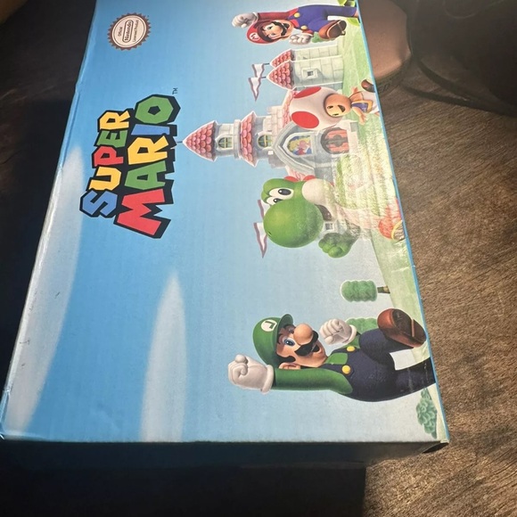 Super Mario Kids Slip on Sneakers Shoes Size 12 Mario & Luigi - Picture 5 of 5